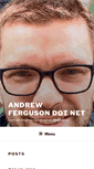 Mobile Screenshot of andrewferguson.net